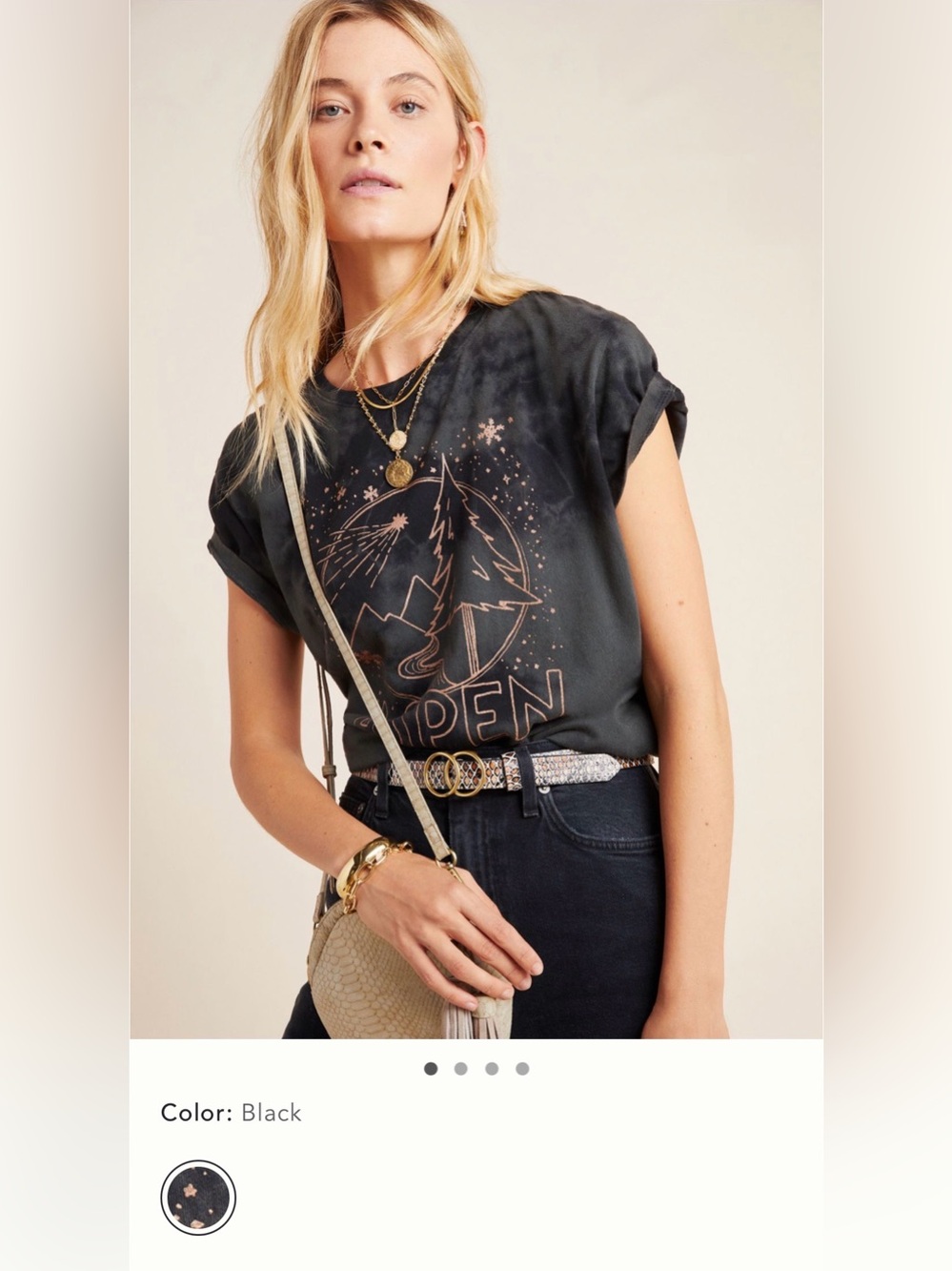 Junk food clothing Aspen Graphic Tee
